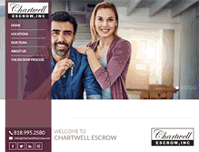 Tablet Screenshot of chartwellescrow.com
